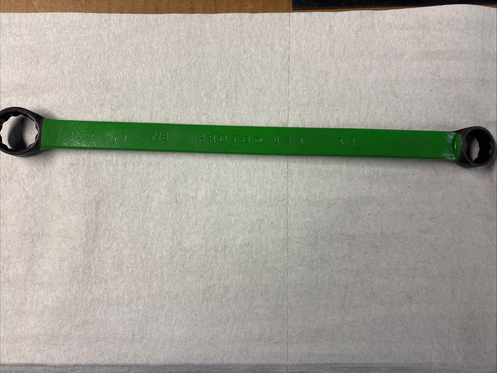 Proto 3/4”-7/8” Double End Box Wrench