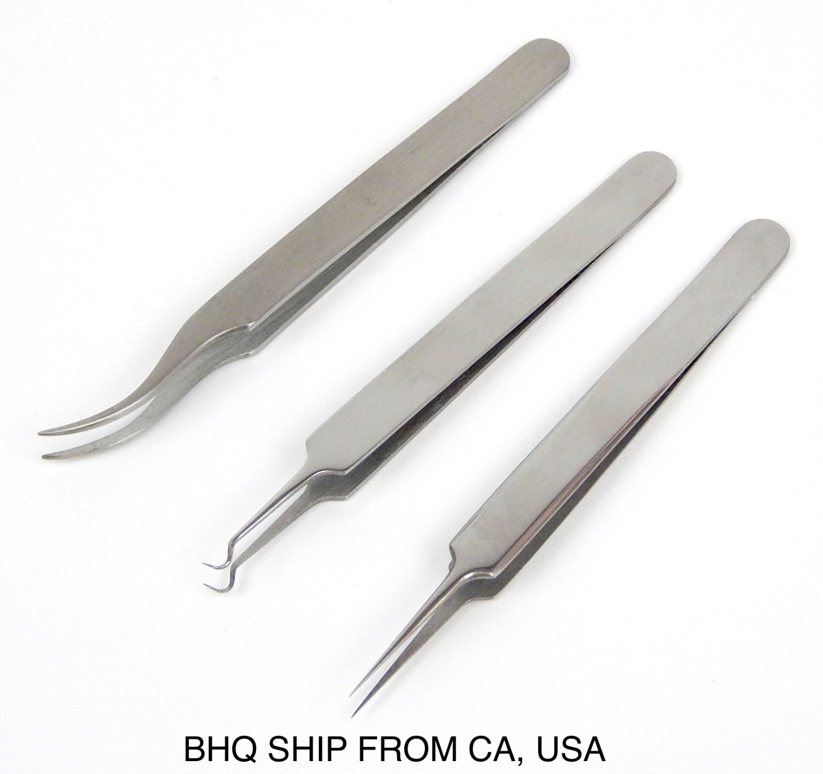EYELASH EXTENSION TWEEZERS SET