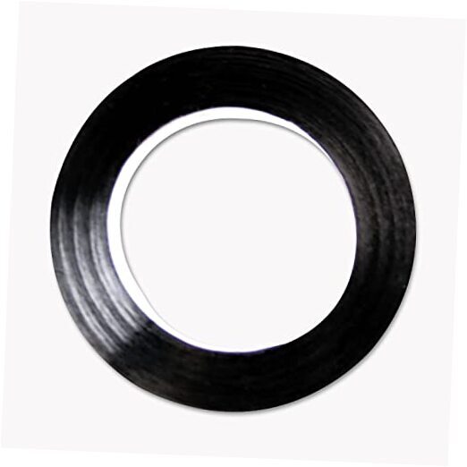 Creative Start Art Tape, for Painting, Artwork, Signs and Charts, Gloss Black
