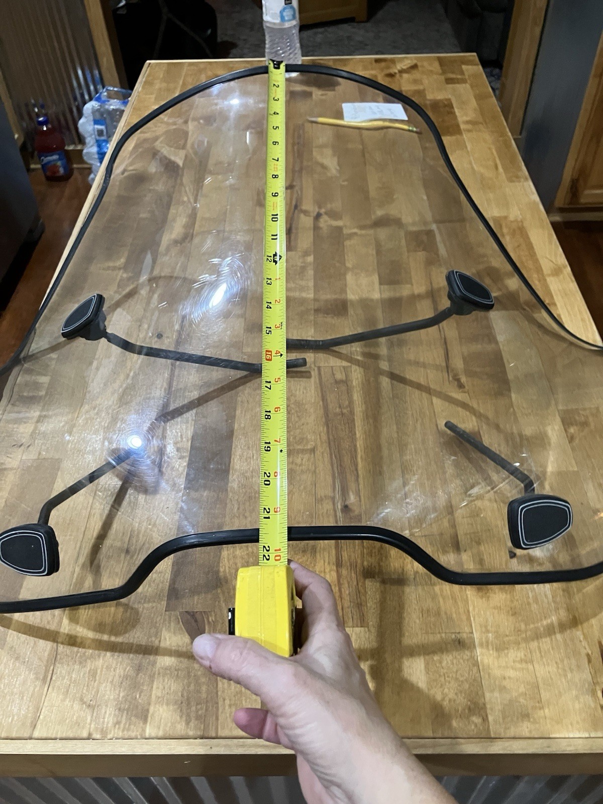 Vintage Polaris Snowmobile Windshield A86 M4 2870864 Polycarbonate