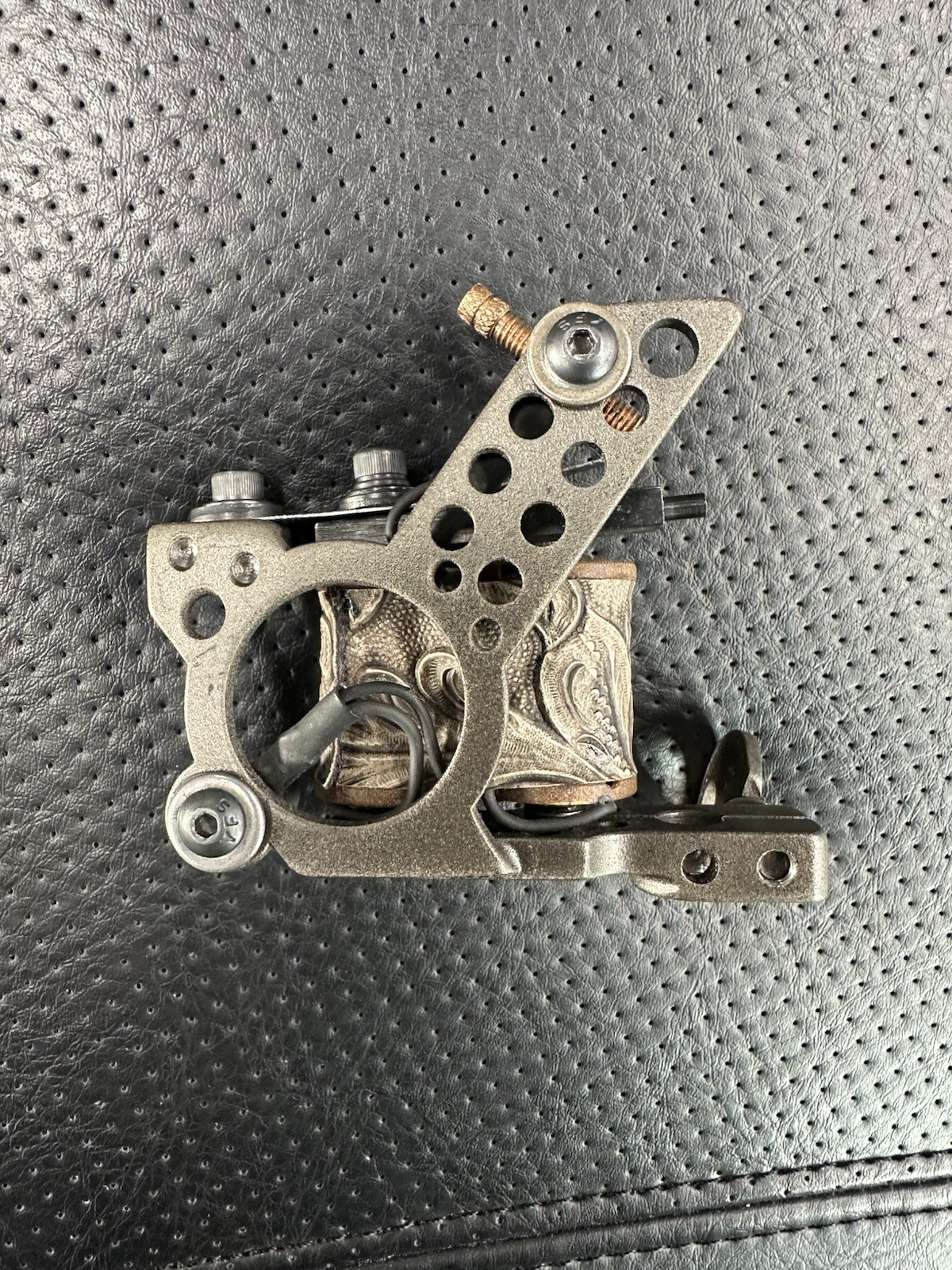 Professional Handmade Tattoo Machine Oil Rub Bronze Shader