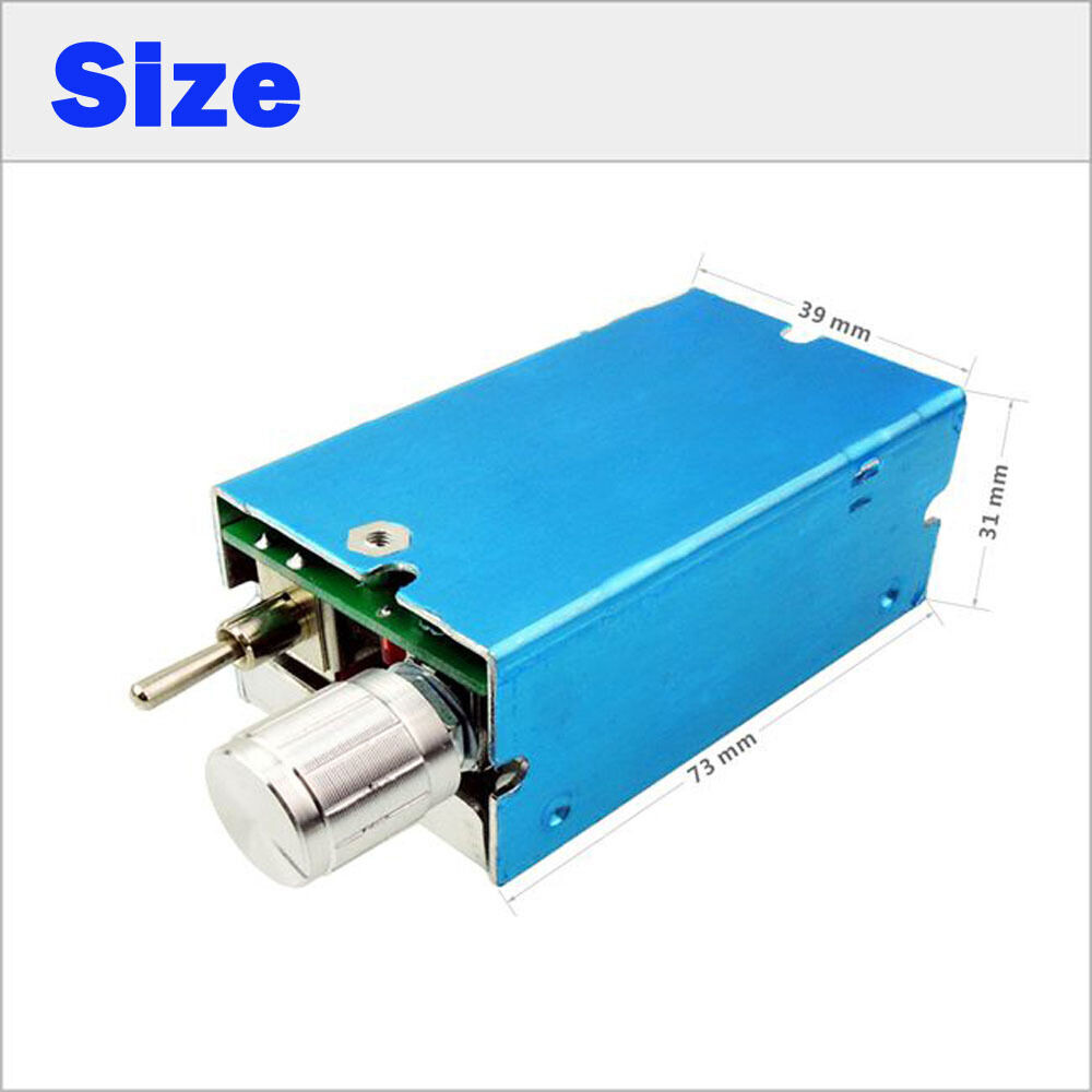 3PC 40V DC Motor Speed Controller Reversible PWM Reversing Control Switch 12/24V