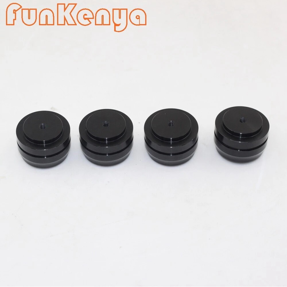 4PCS Diameter 33 High 22 Universal Speaker Pads Speaker Shock Base Pad Isolation