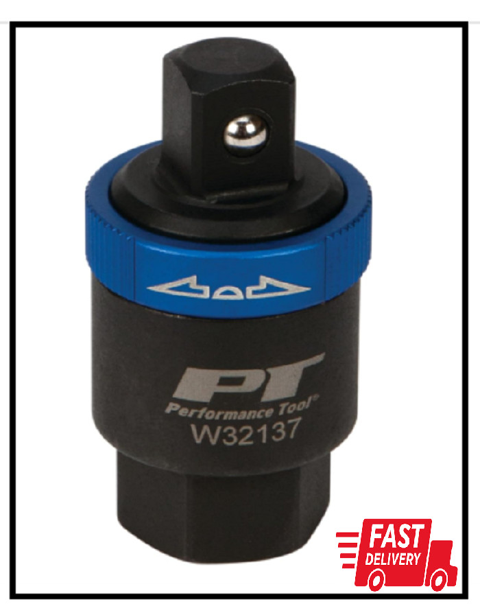 Performance Tool W32137 1/2-Inch Drive Ratcheting Breaker Bar Adapter - Converts