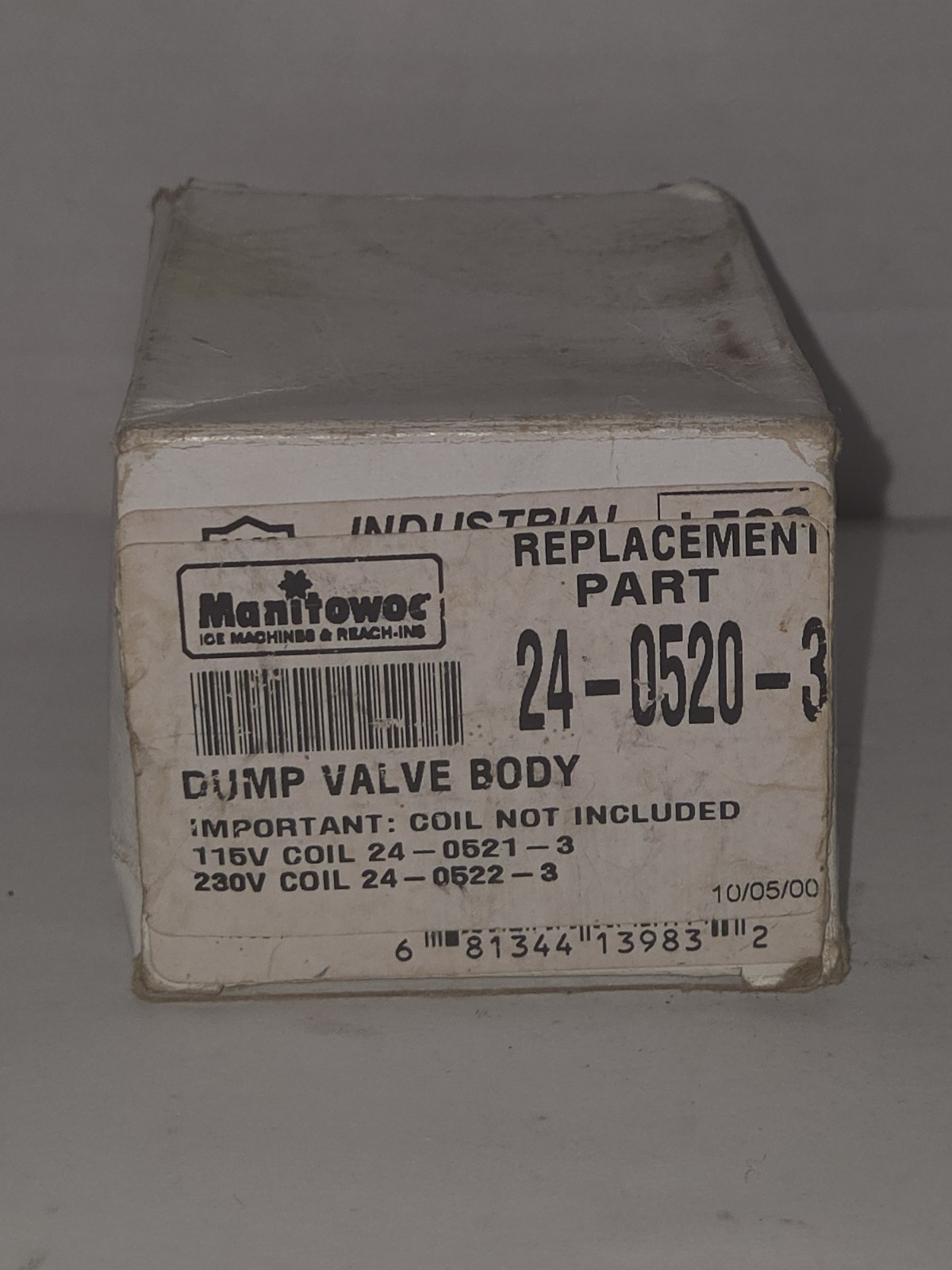 MANITOWOC 24-0520-3 DUMP VALVE BODY (NO COIL)
