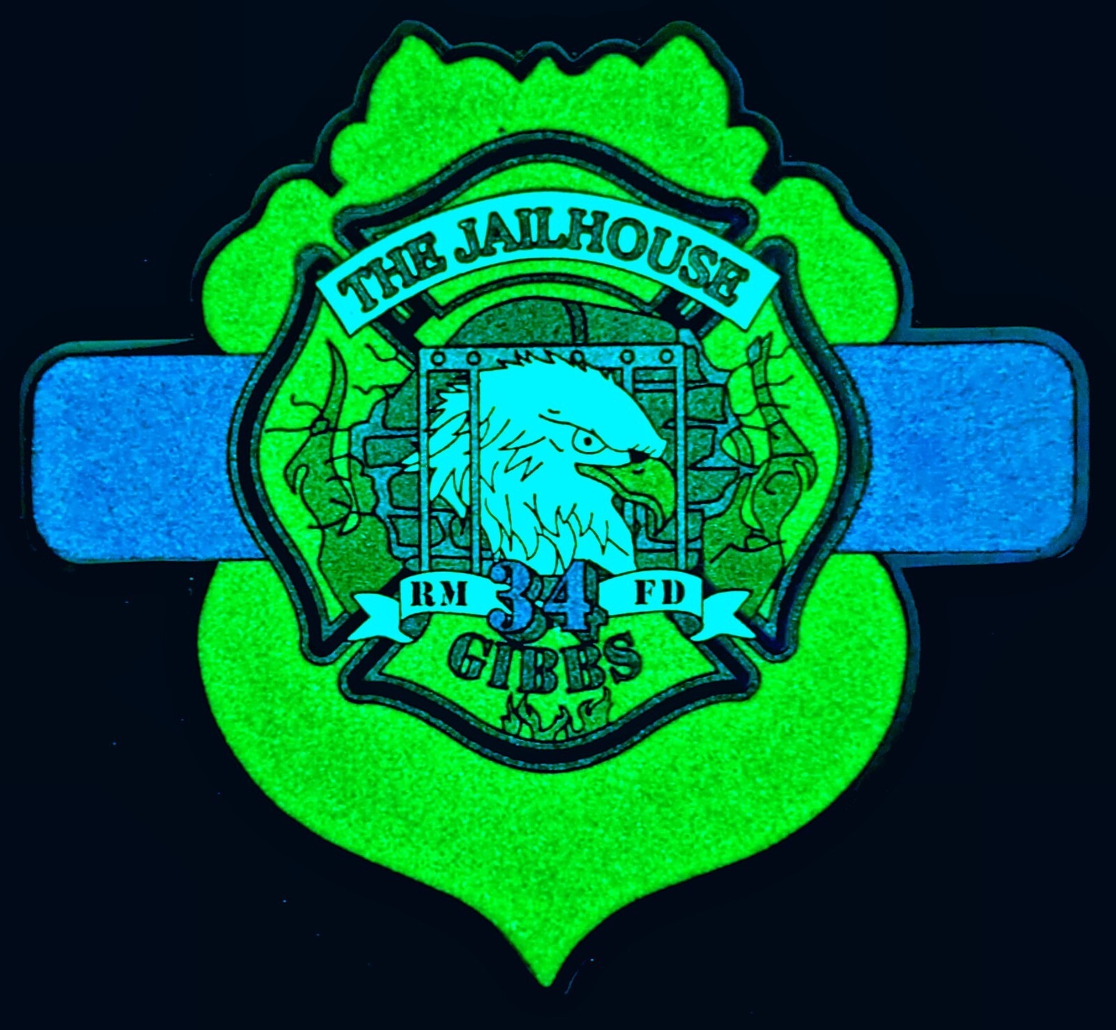 Rural Metro Knox County, Tennessee Challenge Coin - Glows in the dark