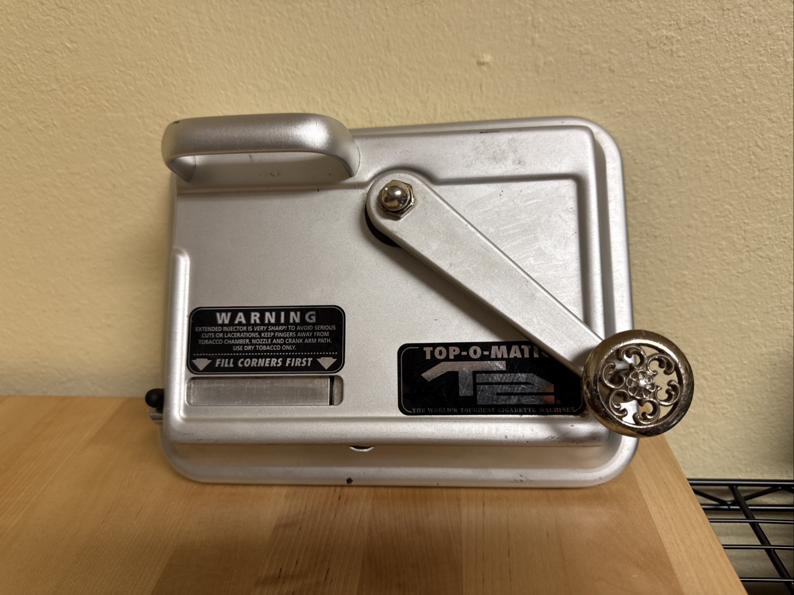 Top-O-Matic T2 Cigarette Rolling Machine