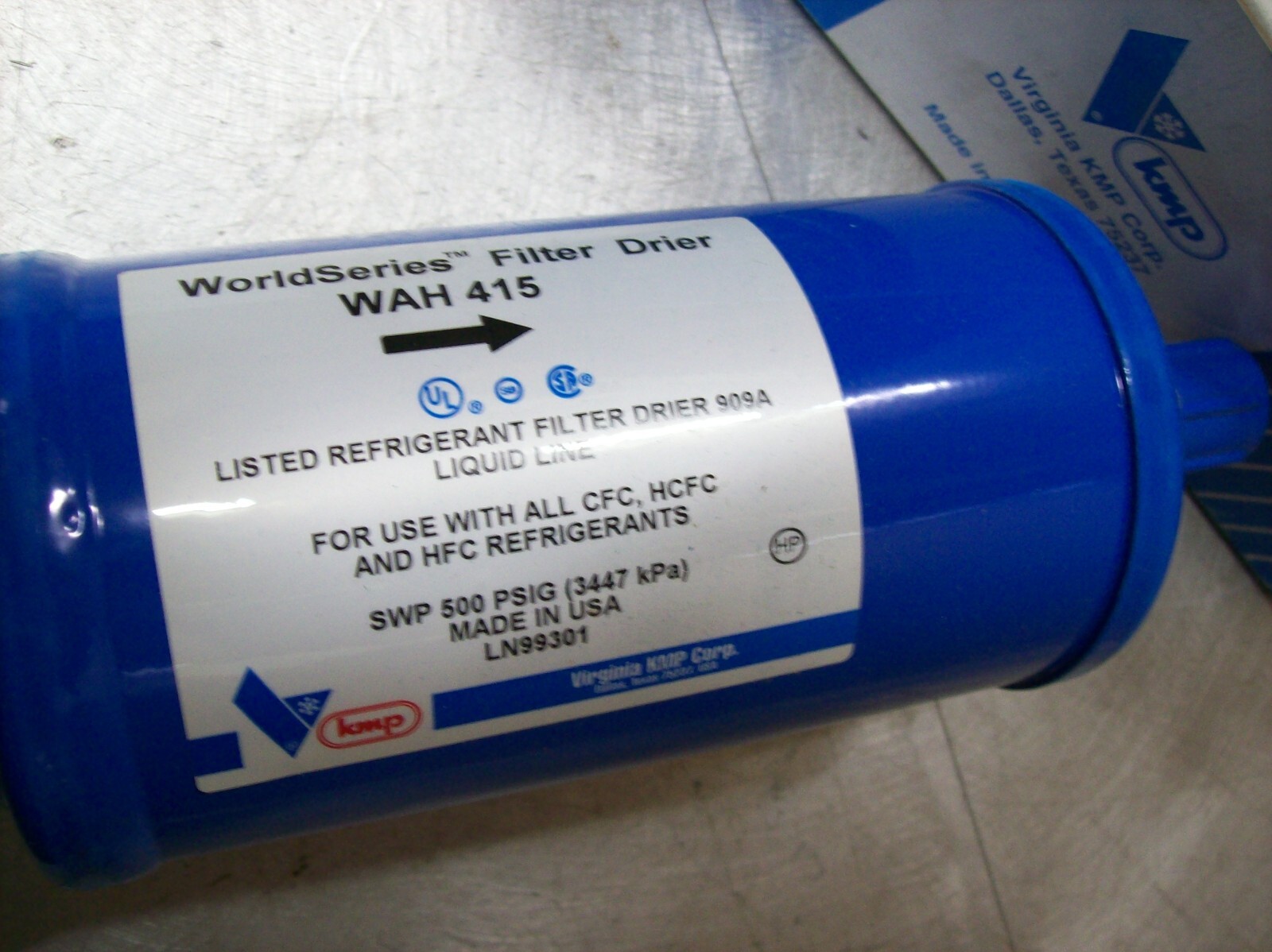 y) KMP Liquid Line Drier WAH 415