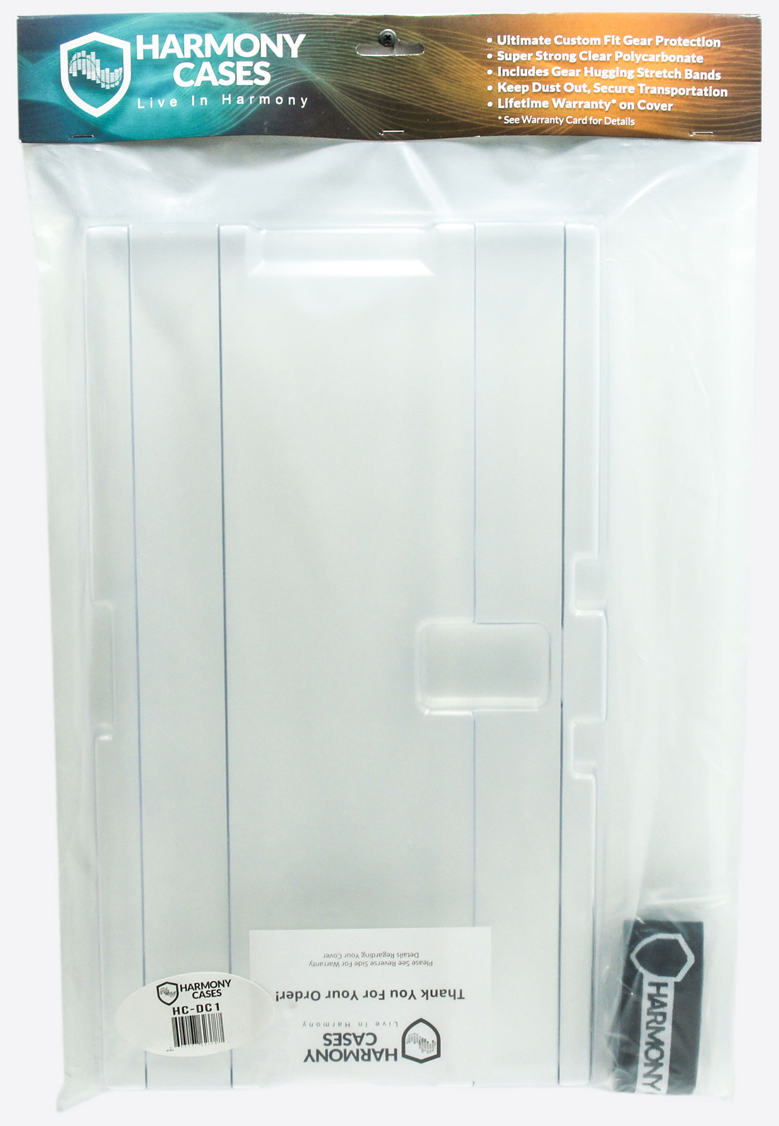 Harmony HC-DC1 Plastic DJ Case Saver Cover for Pioneer DDJ-SR2 Controller Deck