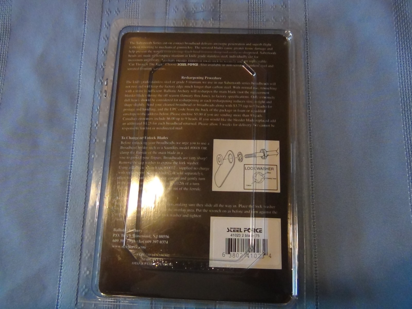 Steel Force Sabortooth Broadheads Standard Or Lock Down New In Packages