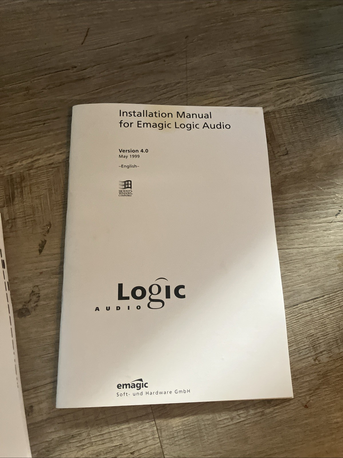 Emagic Logic Audio Silver 4.6 Windows vintage daw audio recording software