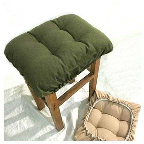 Padded Rectangle Bar Stool Cover Cushion with Elastic Fabric Satori Stool Sea...