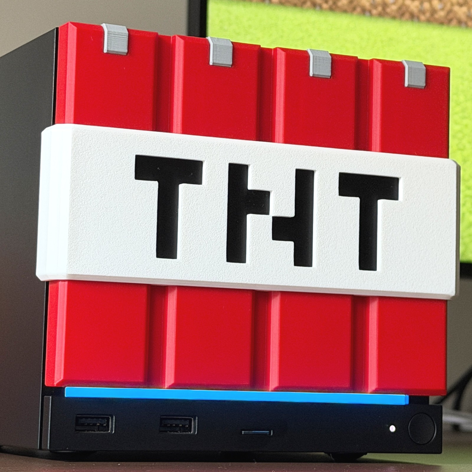 Steam Machine Faceplate | TNT inspired for Valve Console