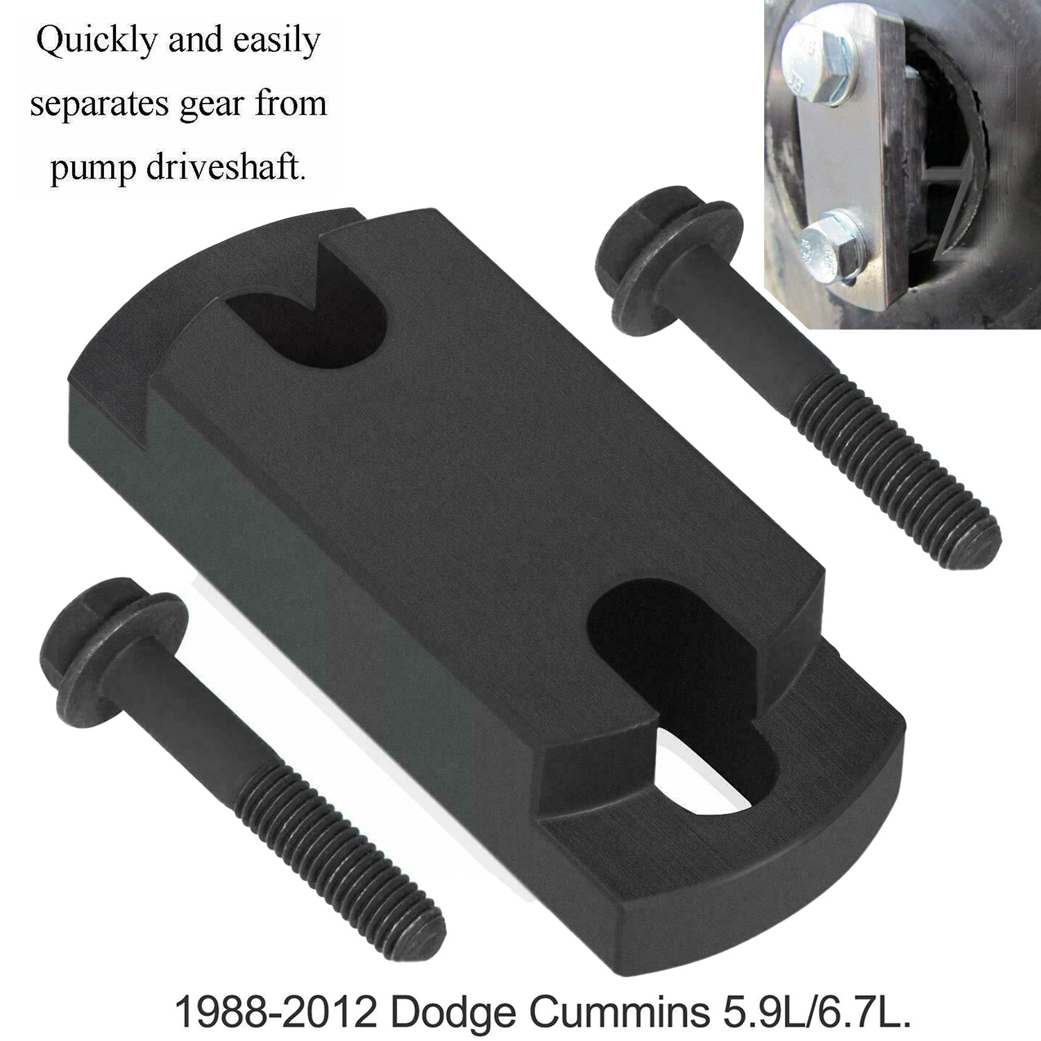 Injection Pump Gear Puller Remove Tool Set for 1988-2012 Dodge Cummins 5.9L 6.7L