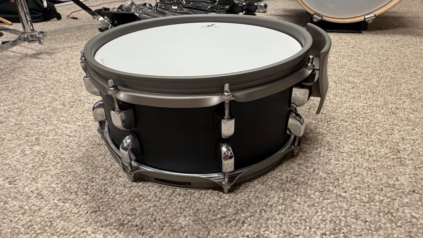 Used - EFNOTE 5X Acoustic Designed Electronic Drum Set Black Oak Wrap