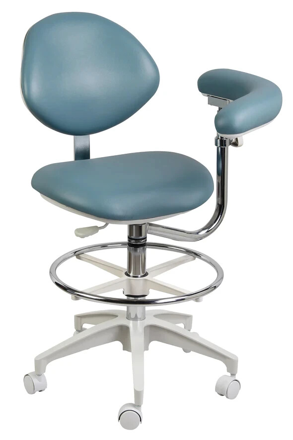 Dental Rimostool Classical Plus Doctor Assistant Stool, Wide Back, 2 Year Wrrty!