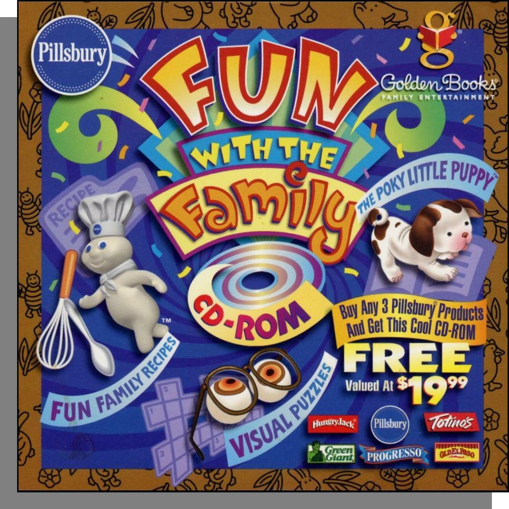 Fun With The Family (2000) - New Pillsbury Giveaway Games and Recipes CD-ROM!