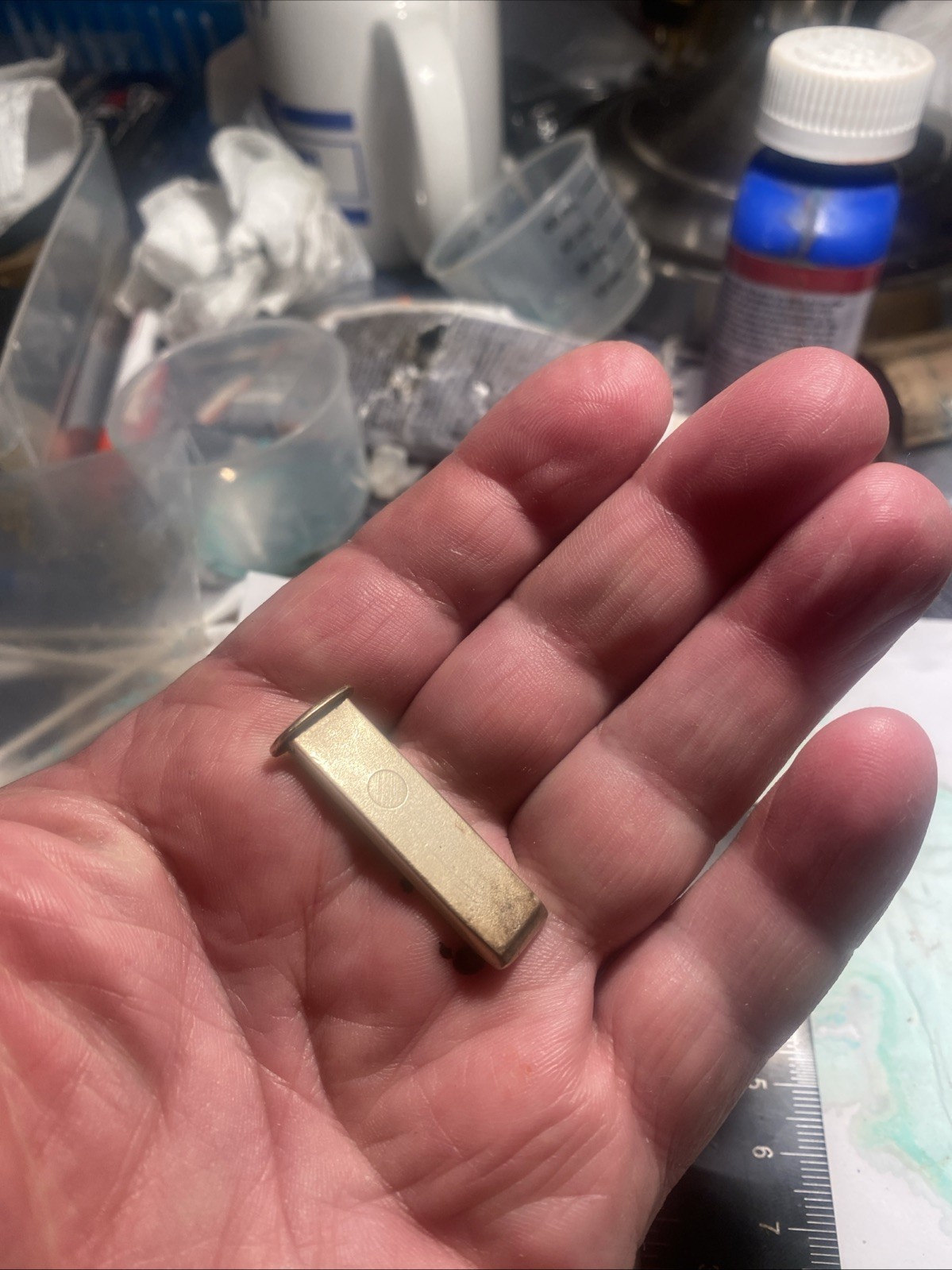 Real McCoy Brass Wedge Pin for CVA Or TC Hawken Muzzleloader