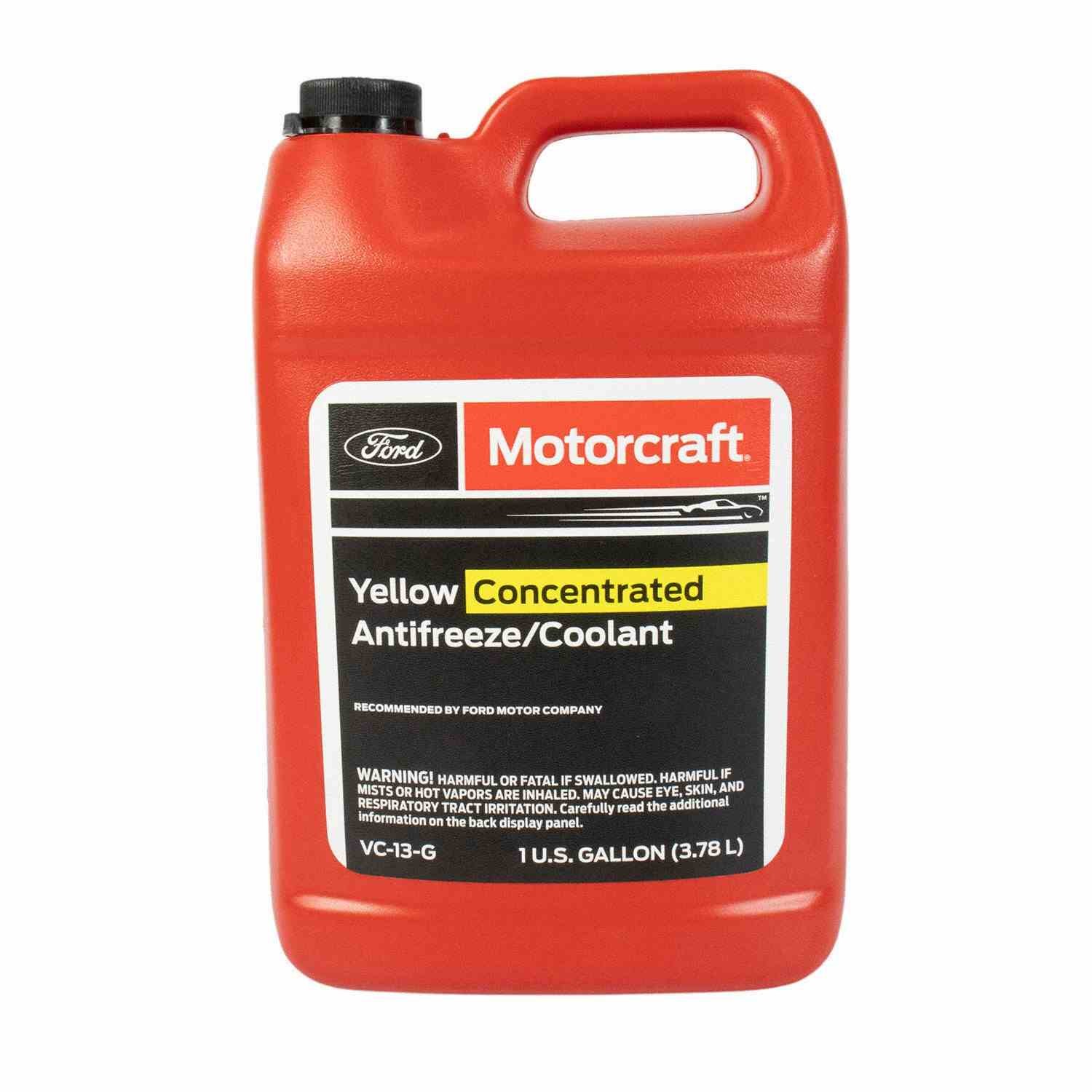 Motorcraft VC13G Engine Coolant Antifreeze Yellow Concentrated