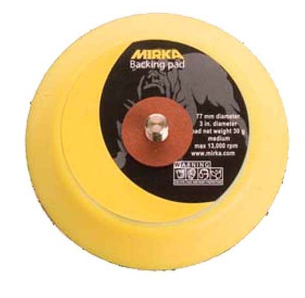 Mirka 913G 3" Grip Faced Backup Pad
