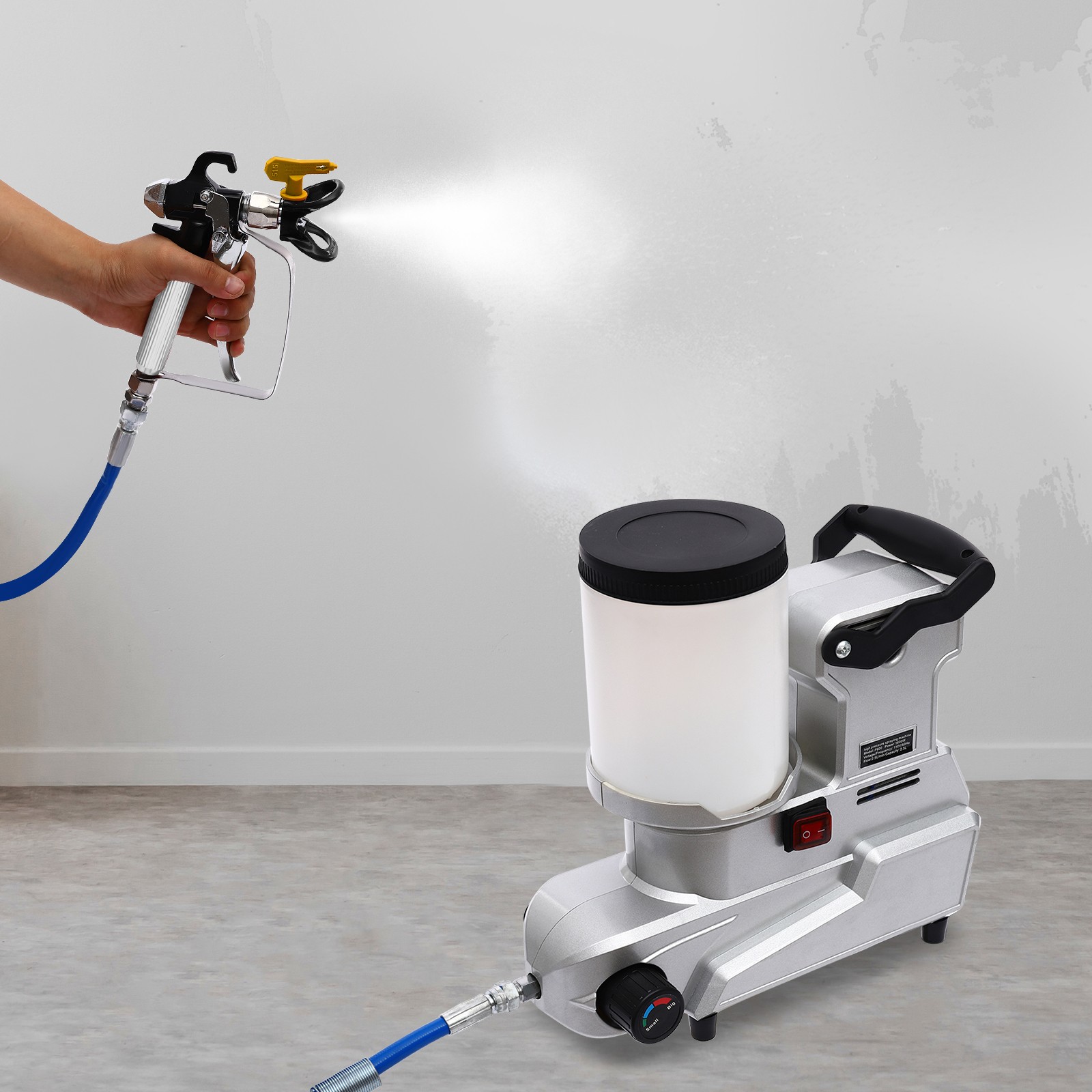 New Airless Sprayer Portable Small Real Stone Paint Paint Sprayer Small Paint