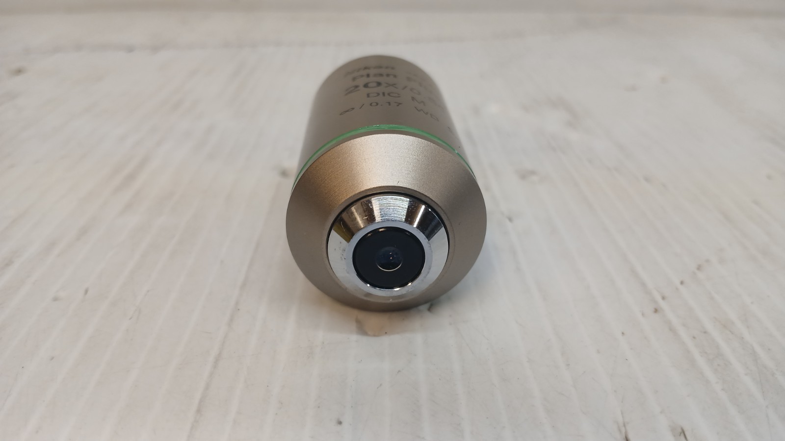 Nikon Plan Fluor 20X/0.50 DIC M ∞/0.17 WD 2.1 Microscope Objective Lens *READ*