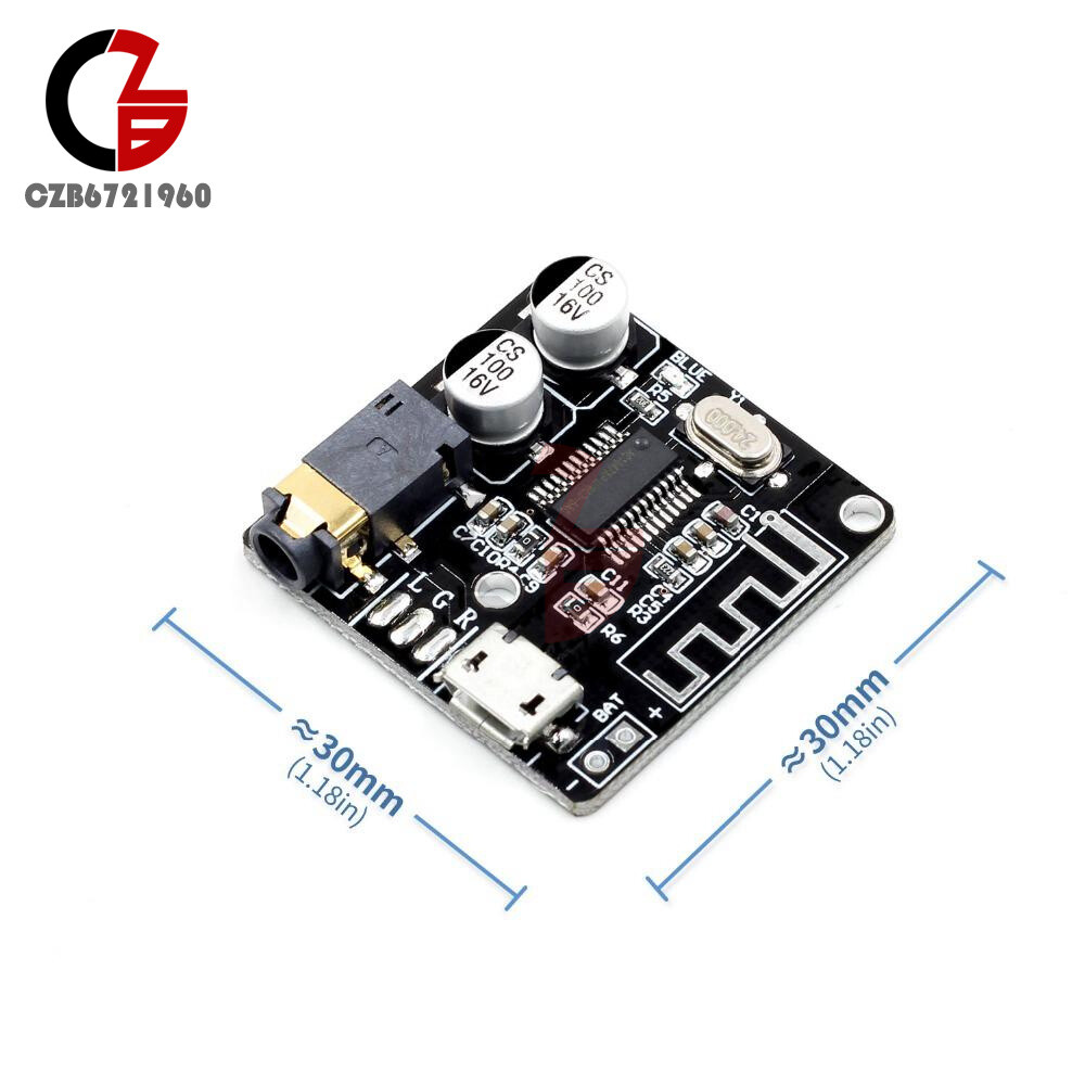 Bluetooth 5.0 MP3 Decoder Board Audio Pro Amp Receiver Car MP3 Player Wireless