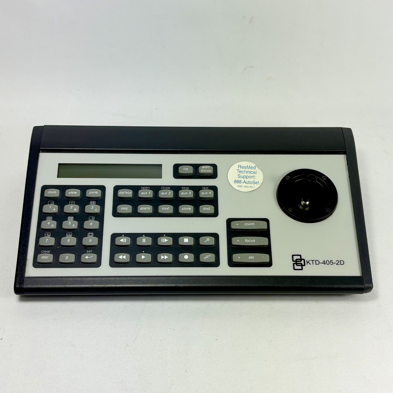 Interlogix KTD-405-2D Controller Keyboard - Untested