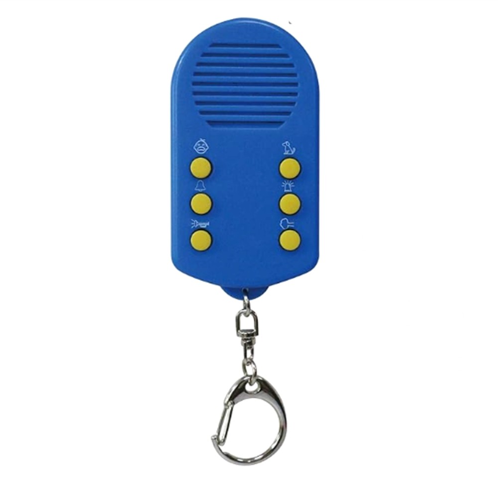 Sound Keychain Portable Compact  Includes Alarm Sounds Dog Barks and More H8E7