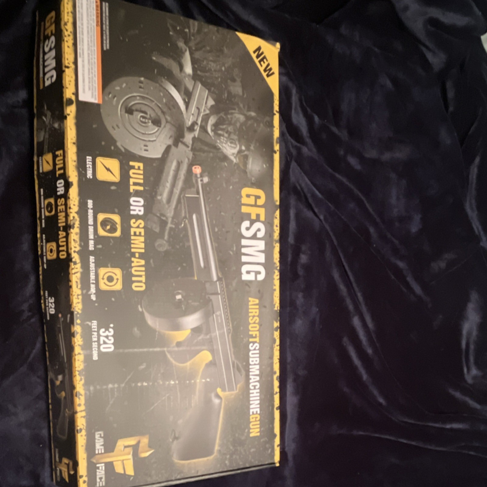 Game Face GFSMG Electric Full/Semi-Auto Airsoft Submachine Gun Magazine