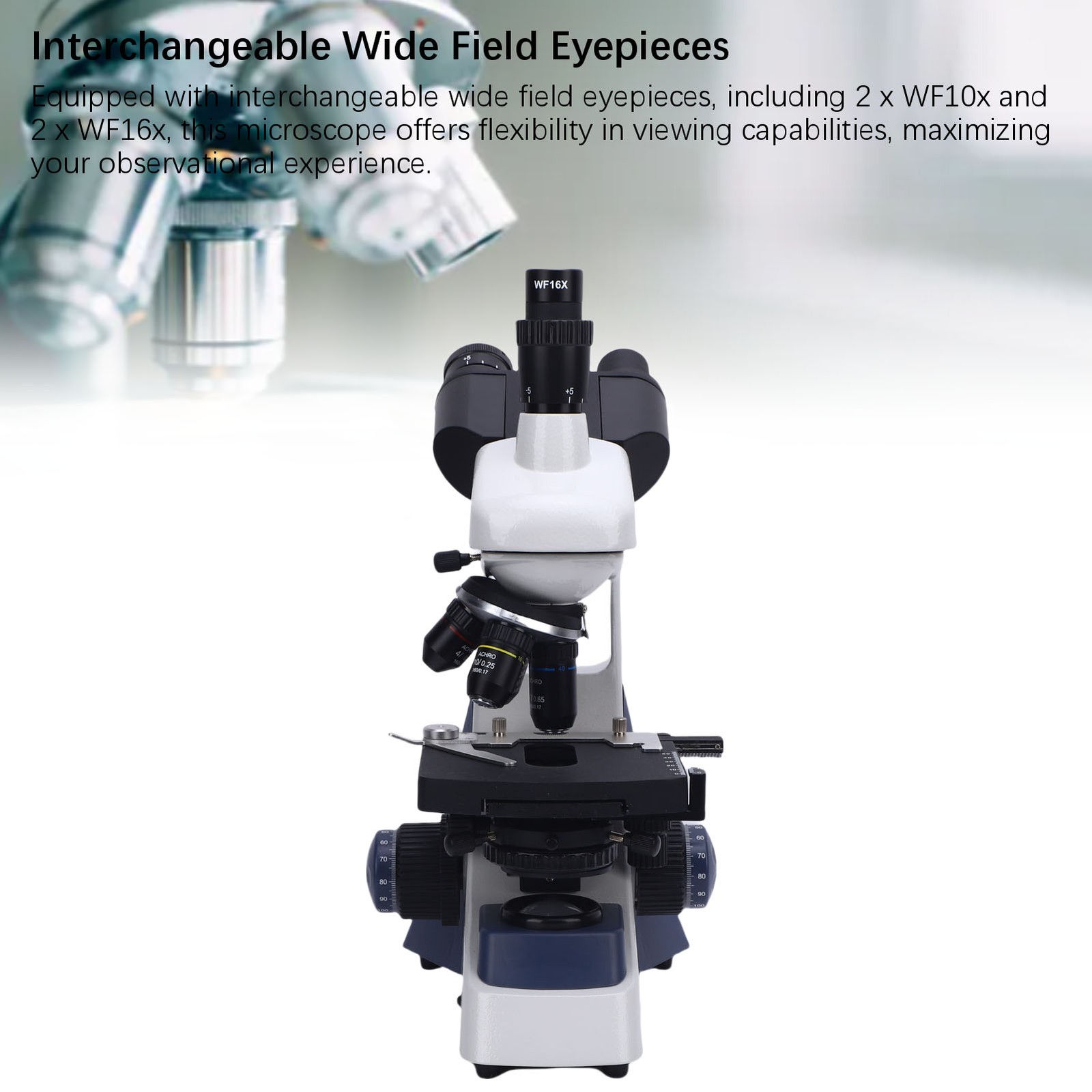 40X-1600X Industrial Microscope Trinocular Microscope With LED Light Microscope