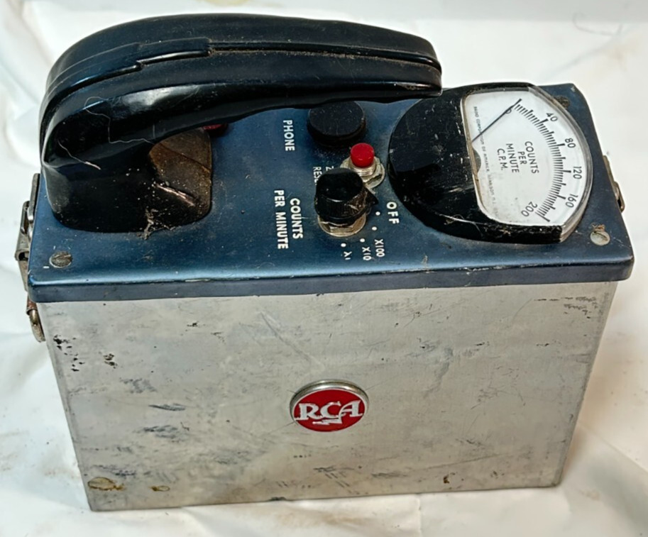 Rare 1950’s RCA Geiger Counter