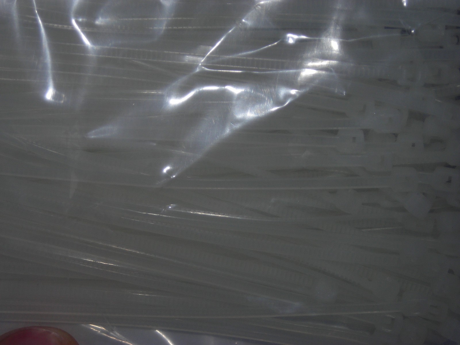 3 Pack - Smart Value Plastic Ties 120 pack x 3 - 4'' inch 360 pcs total WHITE