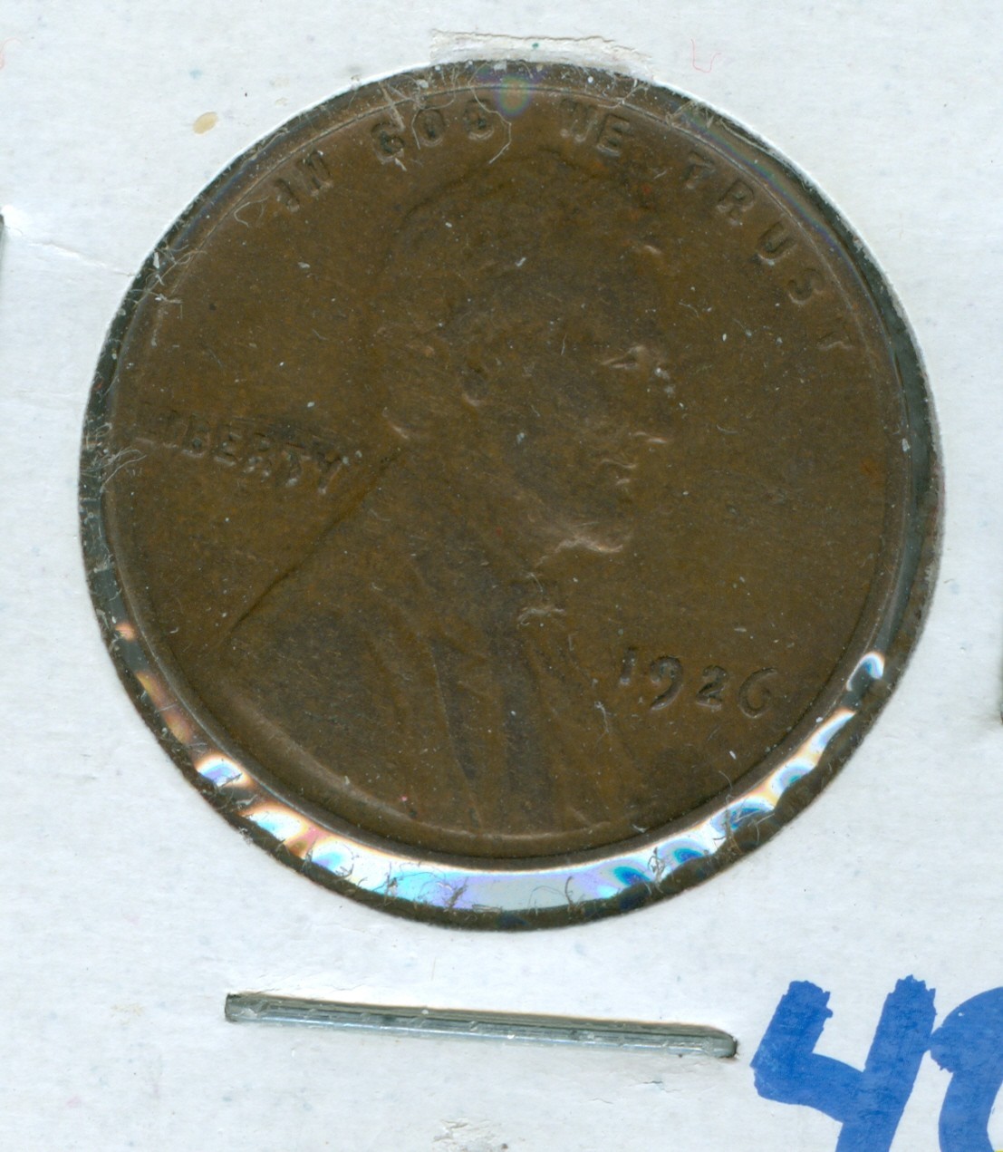 1926-S LINCOLN CENT--CIRCULATED