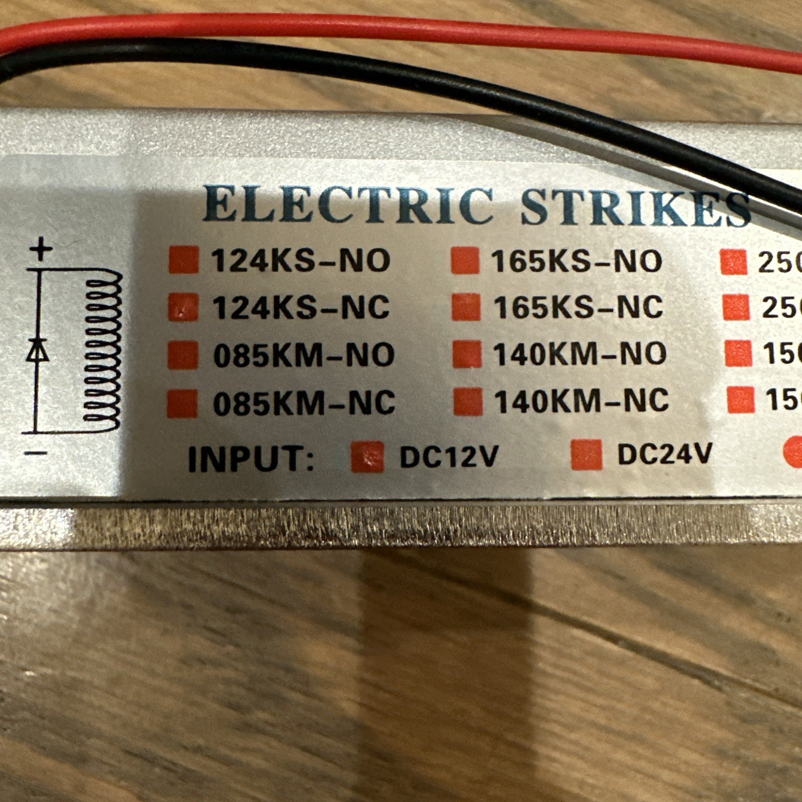 124ks-nc Electric strike Door Dc12v