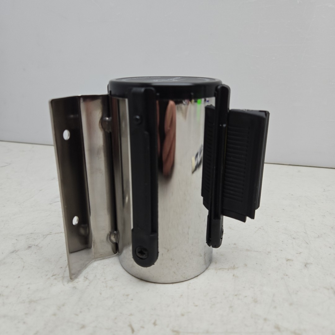 Tensabarrier Retractable Belt Barrier Caution Do Not Enter 7-1/2ft Plshd Chrome