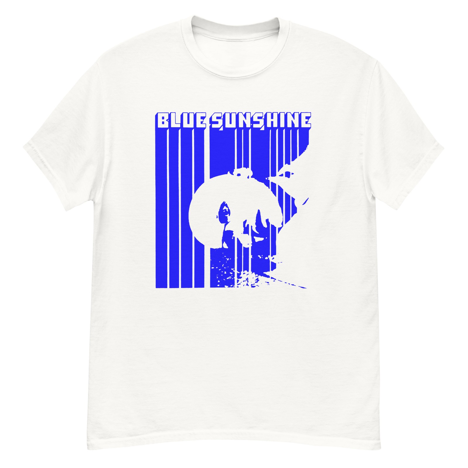 Blue Sunshine cult film fan art t-shirt