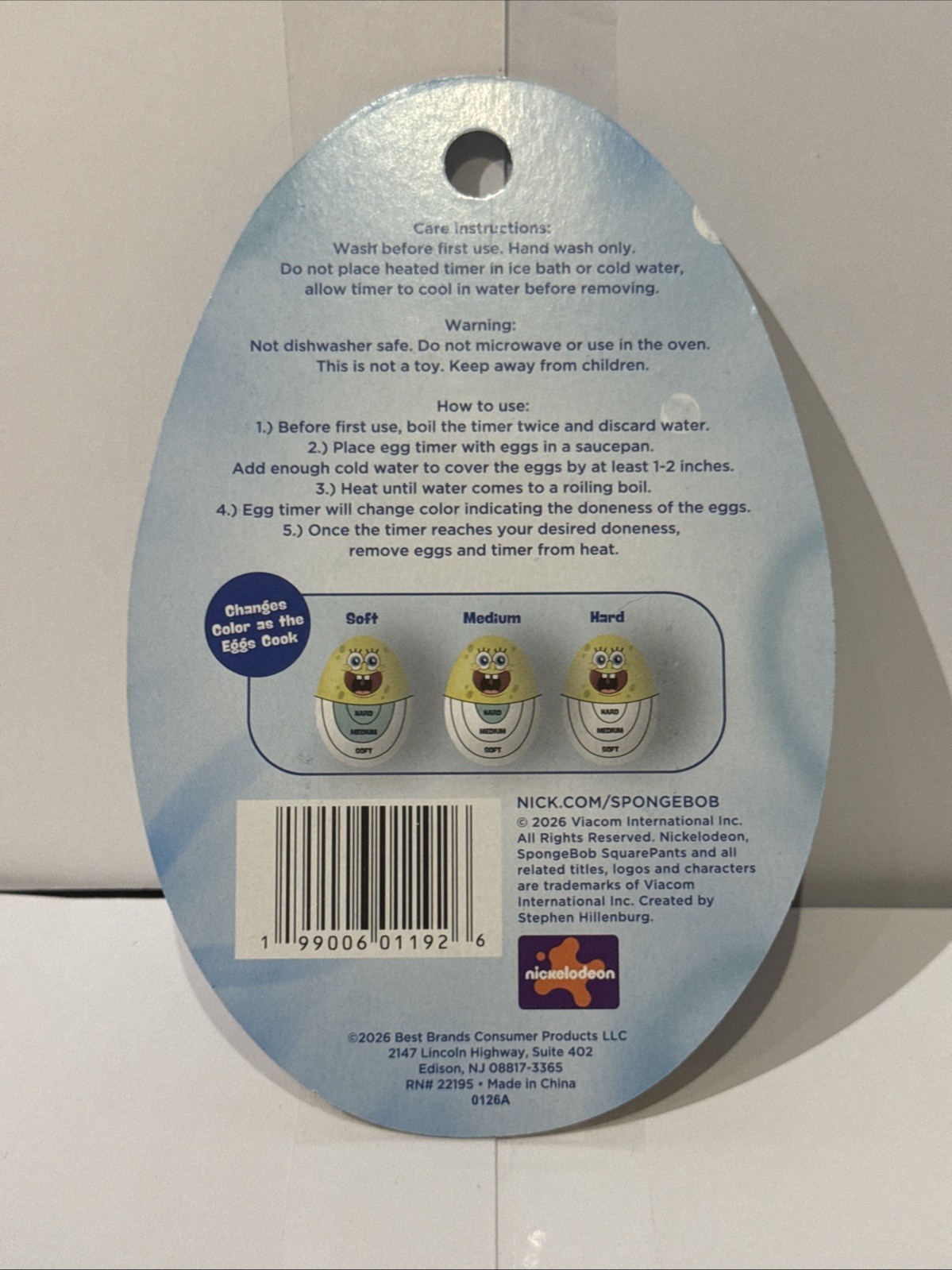 Spongebob Squarepants Egg Timer