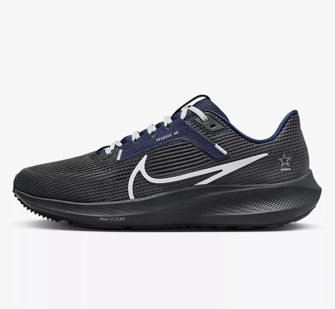 Nike Air Zoom Pegasus 40 NFL Dallas Cowboys Navy Blue DZ5975-001 sz 9 Men's
