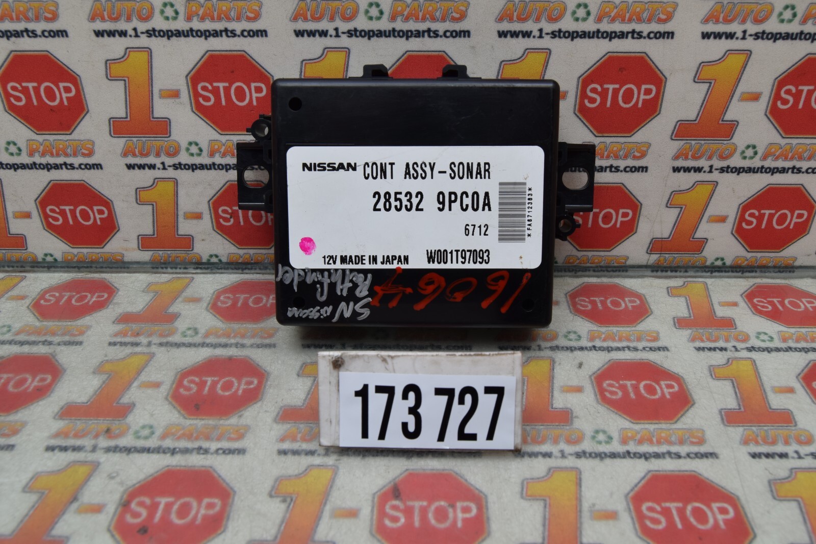 2017-2020 NISSAN PATHFINDER DRIVER ASSIST SONAR CONTROL MODULE 28532-9PC0A OEM