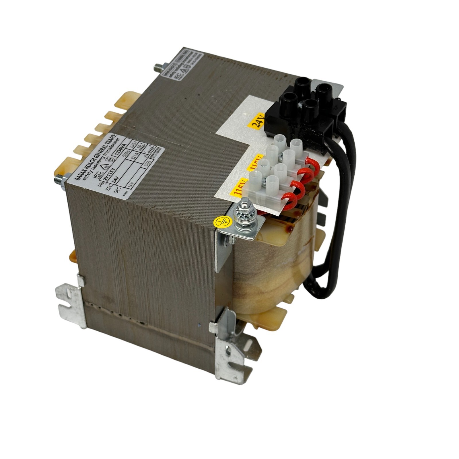 Barak Koach Model Lev Autotransformer 1250 VA Primary 115V 50-60 Hz Seconda 24 V