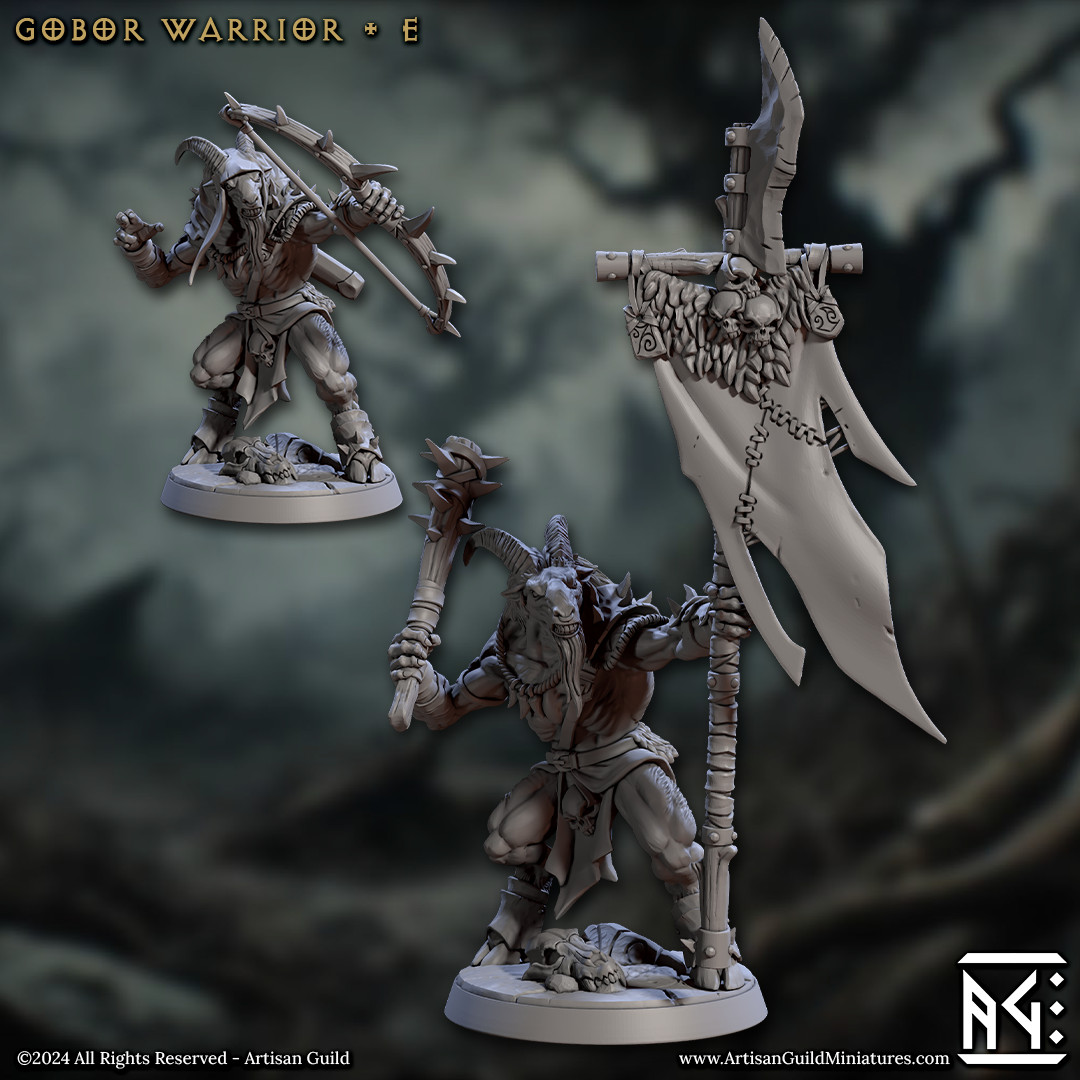 Beastman Warrior E - Monster / Fighter - Artisan Guild - Dungeons and Dragon