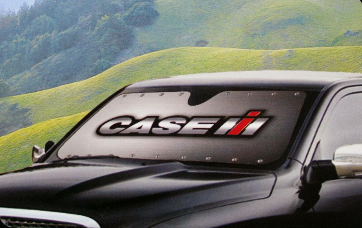 International IH Case uv auto car truck sun shade dash protector window sunshade