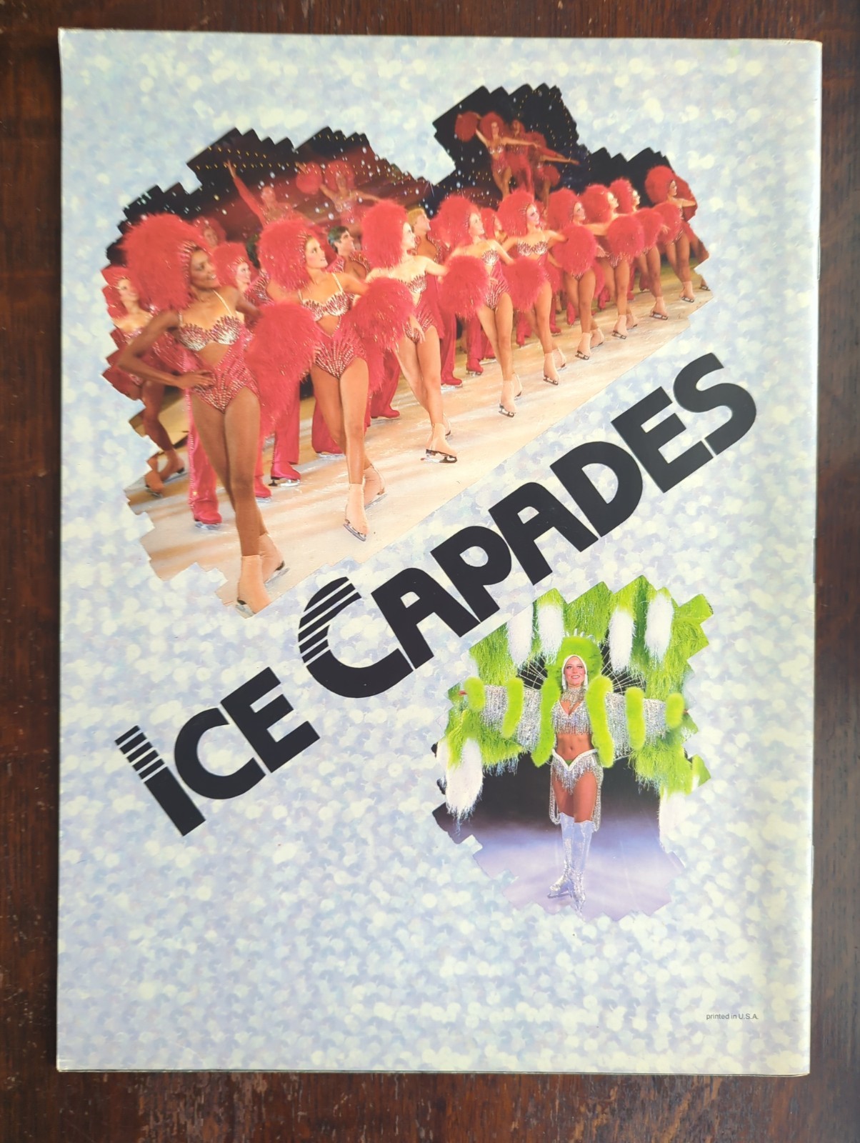 1984 Ice Capades Official Program Smurfs with Scott Hamilton Olympic Gold Insert