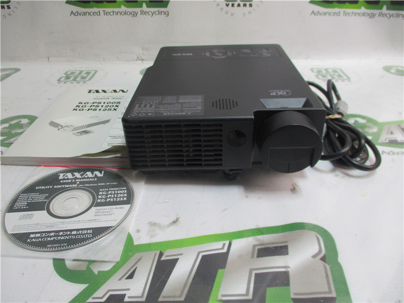 Taxan KG-PS120X Projector XGA 1024x768 Good Condition No Remote or Foot