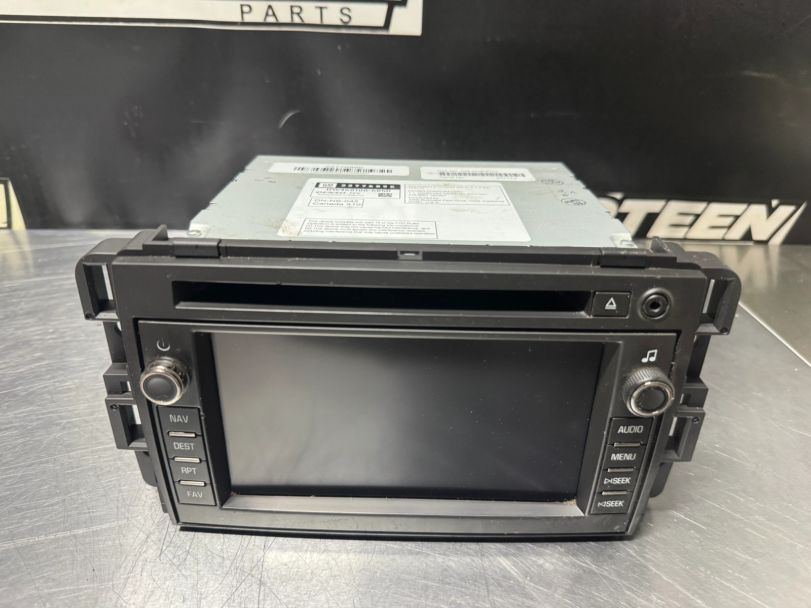 07-14 GMC CHEVY CADILLAC BUICK AM FM RADIO CD NAVI 22776896 OEM #N205