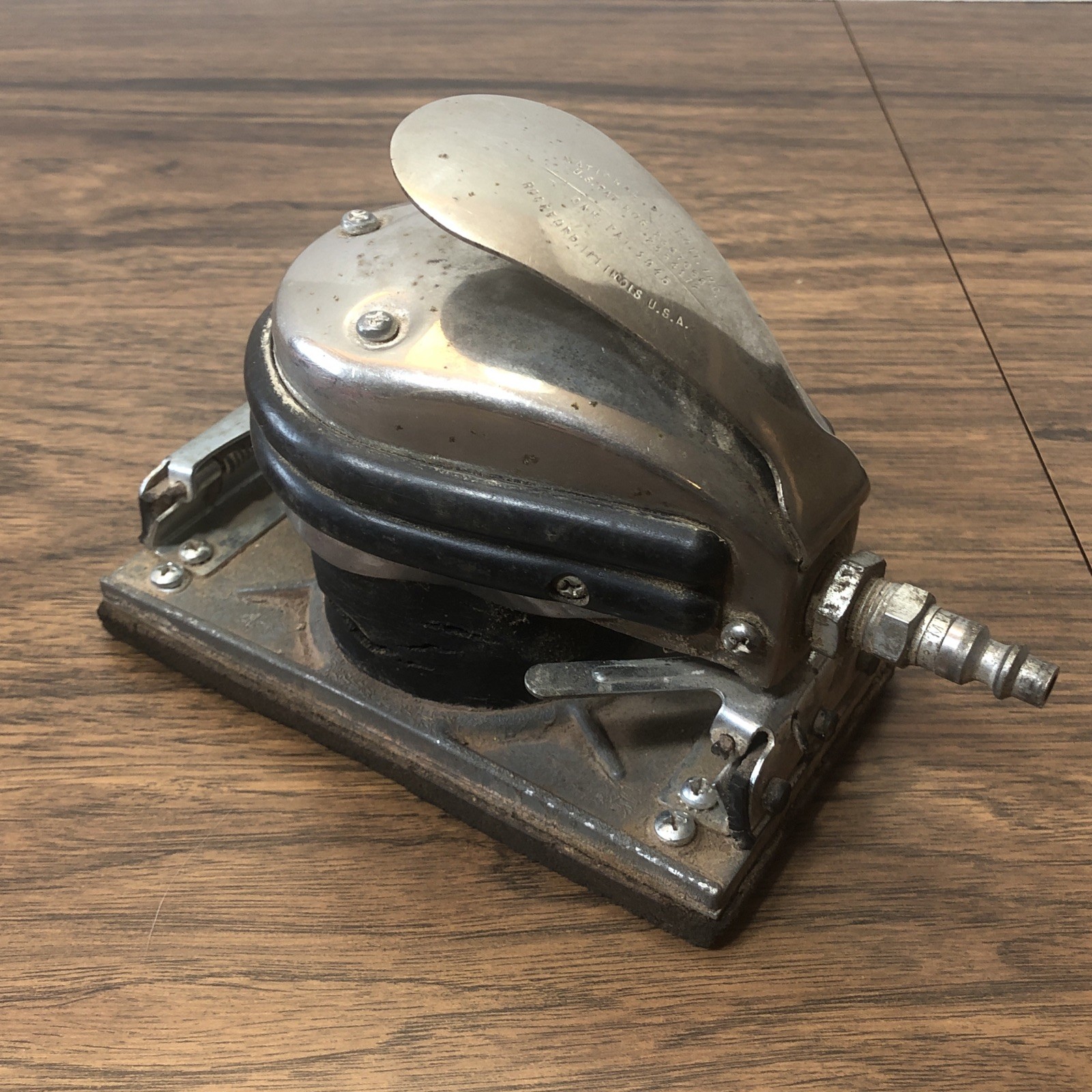 National Detroit Inc Pneumatic "Jitterbug" Palm Sander