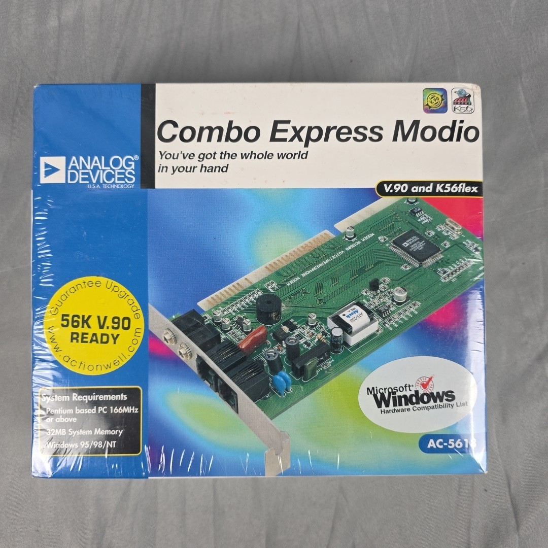 Analog Devices Combo Express Modio AC-5618 V.90 K56flex - Brand New Sealed