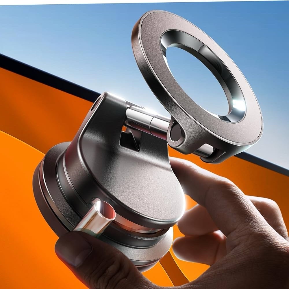 LISEN for Magsafe Car Mount, Magnetic Phone Holders for Your Car, Magnet Vacuum