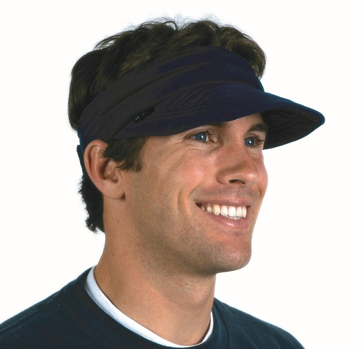 Blubandoo Cooling Visor with Water Activated Crystals -Fossil Fish